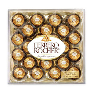 Socola (24 viên) Ferrero Rocher hộp 300g (1 Hộp)