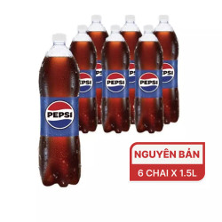 Lốc nước ngọt Pepsi 1.5l (6 Chai)