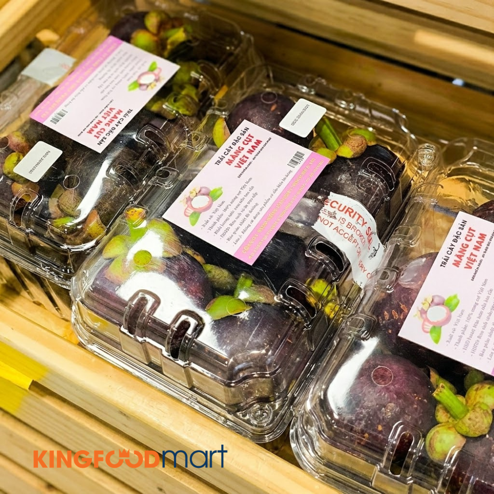 Mua măng cụt tươi ngon giá tốt tại hệ thống siêu thị Kingfoodmart.