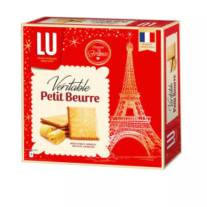 Bánh quy Veritable Petit Beurre Lu hộp 600g (1 Hộp)