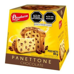 Bánh bông lan Panettone Socola Bauducco hộp 80g (1 Hộp)