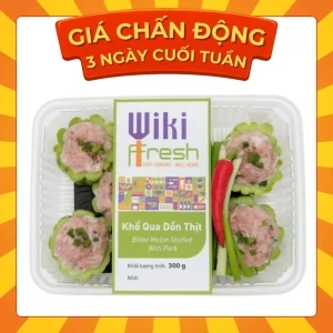 Khổ qua dồn thịt Wiki Fresh khay 300g