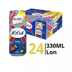 Thùng bia Blanc 5.0% 1664 330ml (24 Lon)