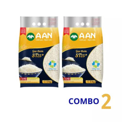 Gạo thơm ST25+ A An túi 5kg (2 Túi)