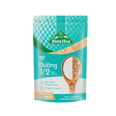 Đường Biên Hòa 1/2 Giảm 50% calo túi 500g