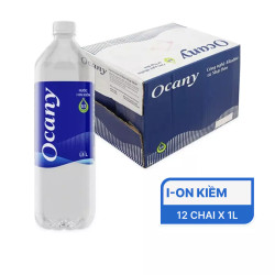 Thùng nước uống ion kiềm Ocany chai 1.5L (12 Chai)