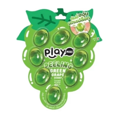 Kẹo dẻo quả nho bóc vỏ Play More gói 42g