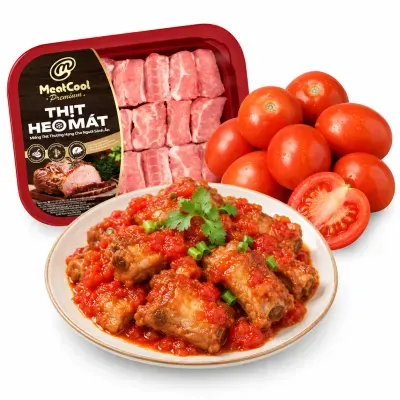 Combo sườn non sốt cà chua