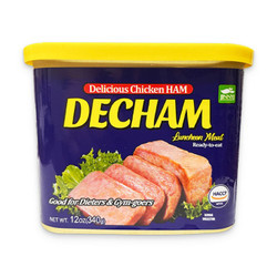 Thịt gà đóng hộp Luncheon Meat Decham hộp 340g