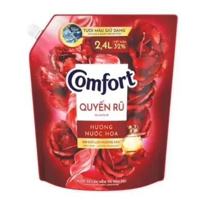 Nước xả chăm sóc chuyên sâu hương quyến rũ Comfort túi 2.4L
