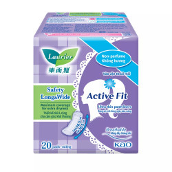 Băng vệ sinh hằng ngày không hương Laurier gói 20 miếng (1 Gói)