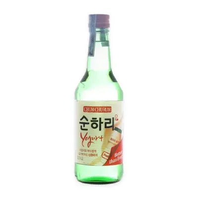 Rượu Soju vị yogurt 12% Chumchurum chai 360ml