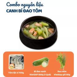 Combo canh Bí đao tôm