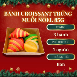 Bánh Croissant trứng muối Bon 80g (1 Cái)