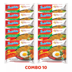 Combo 10 gói mì xào khô đặc biệt Indomie gói 85g (10 Gói)