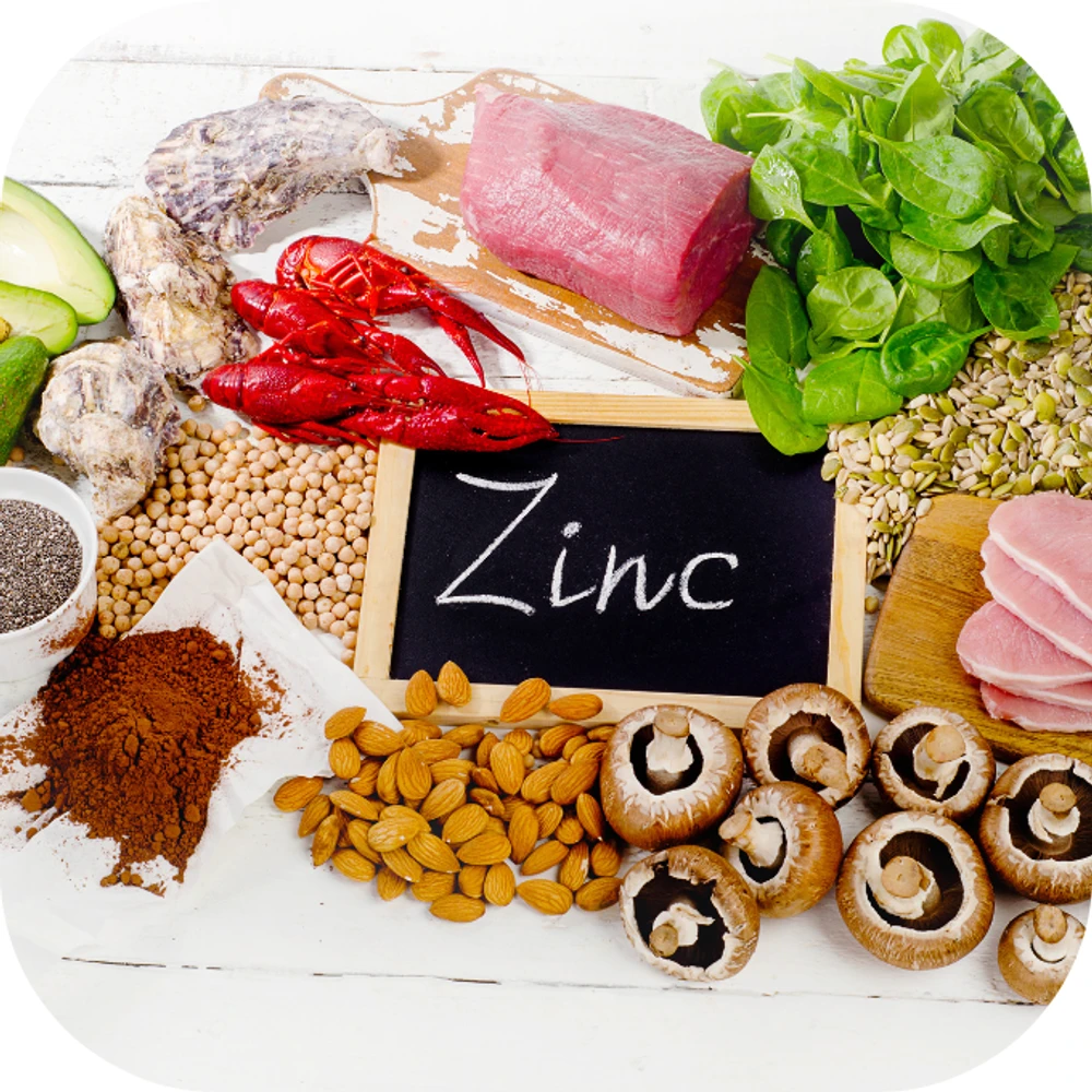 Kẽm có trong thực phẩm