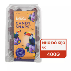 Nho đỏ kẹo Úc hộp 400g (1 Hộp)