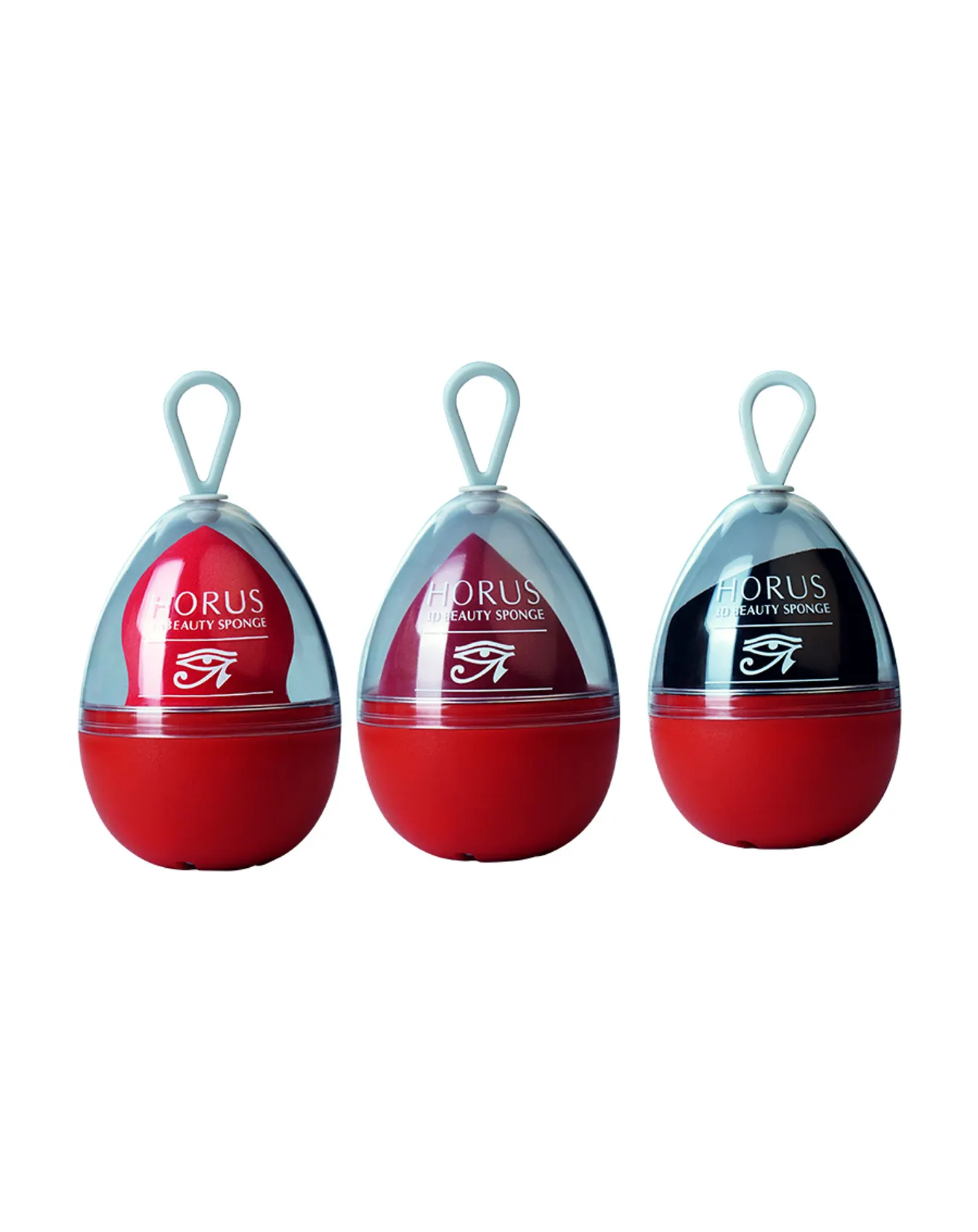 Mút Trang Điểm 3D Horus Beauty Sponge - Hình Hồ Lô Màu Hồng - Image 3