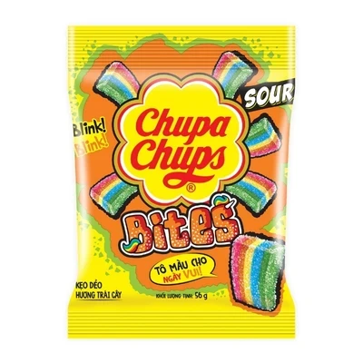 Gói Kẹo Dẻo Sợi Mì Chupa Chups Hương Trái Cây