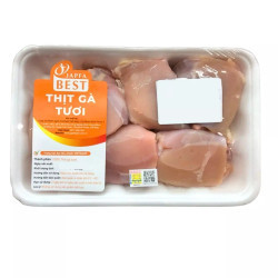 Phi lê má đùi không da Japfa khay 500g (1 Khay)
