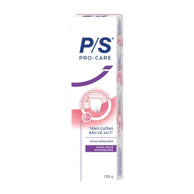 Kem đánh răng P/S Procare ngừa mảng bám tuýp 150g