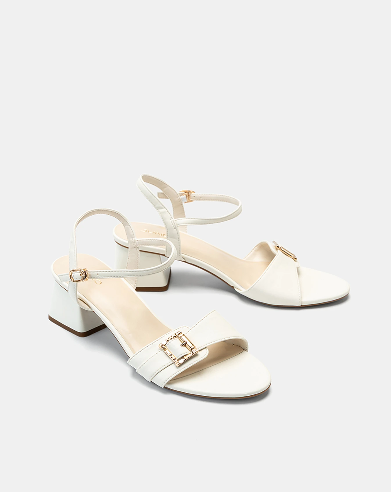 Giày Sandal Quai Đắp Phối Khóa - Image 7