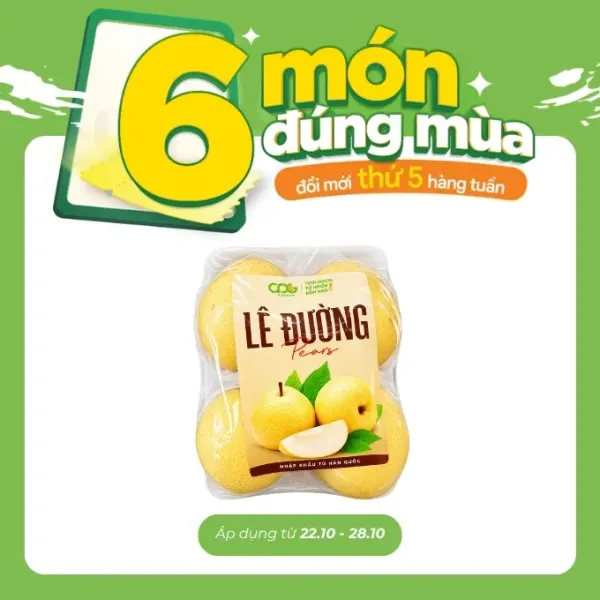 Lê đường vỉ từ 1Kg