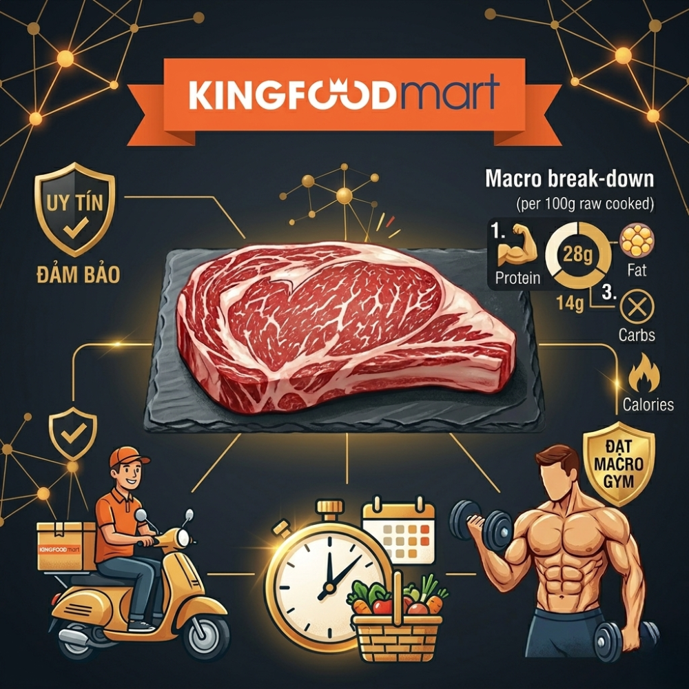 Mua thịt bò ở đâu uy tín để đảm bảo Macro cho Gym?