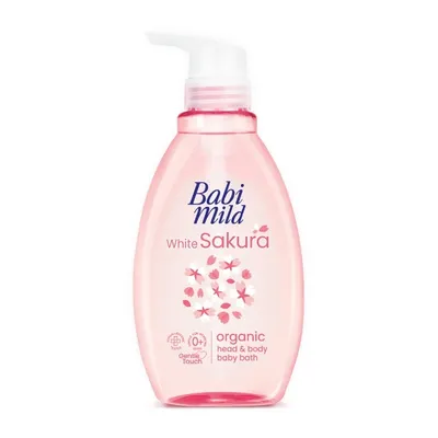 Sữa tắm gội trẻ em Sakura BaBi Mild chai 380ml