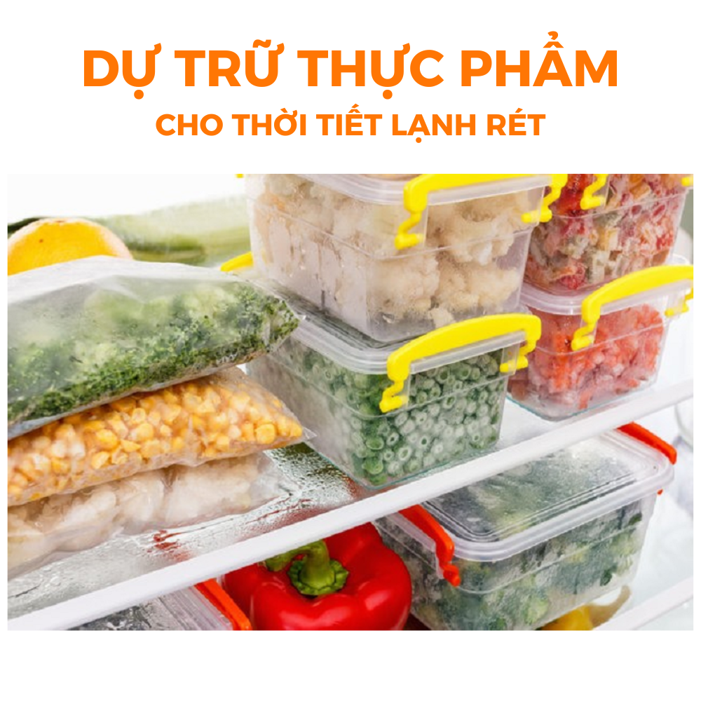 Chuẩn bị trước thực phẩm cho thời tiết lạnh vào Tết Bính Ngọ 2026