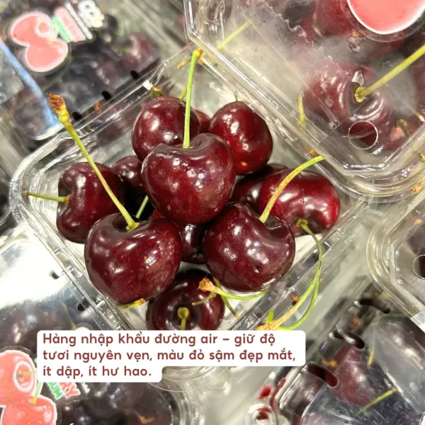 Thùng 5kg cherry Mỹ