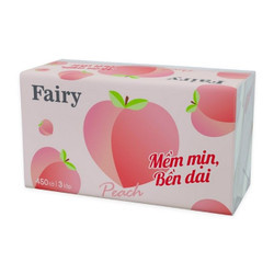 Khăn giấy rút hương đào Fairy gói 450 tờ (1 Gói)