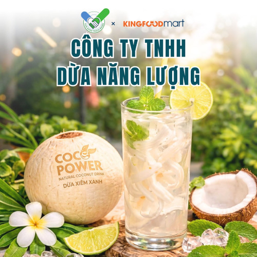 Coco Power – Thương hiệu dừa Bến Tre đạt Tick Xanh trách nhiệm tại Kingfoodmart