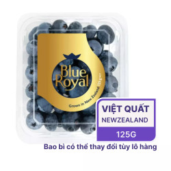 Hộp Blueberry New Zealand hộp 125g (1 Hộp)