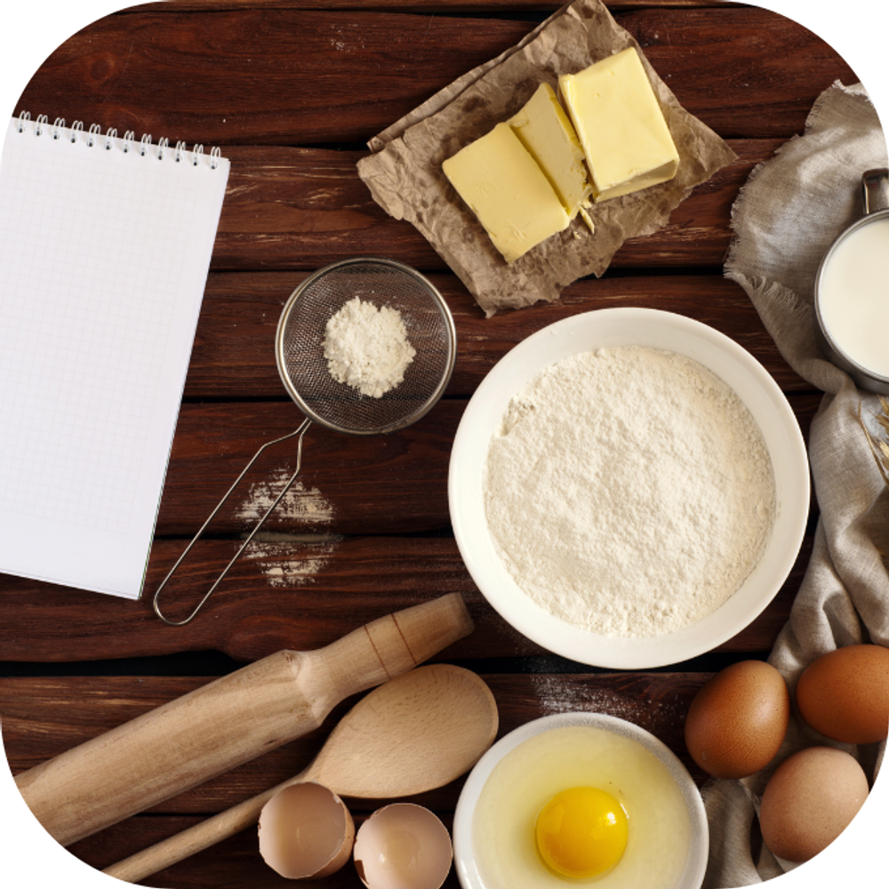 nguyên liệu - Bàn tiệc giáng sinh