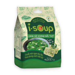 Canh cải xoong nấu thịt ăn liền I.Soup túi 42g (1 Túi)