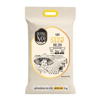 Gạo Hương Nội ST25 đặc sản túi 5kg