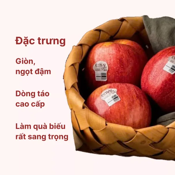 Táo Mỹ Envy size 24-30 1.4Kg