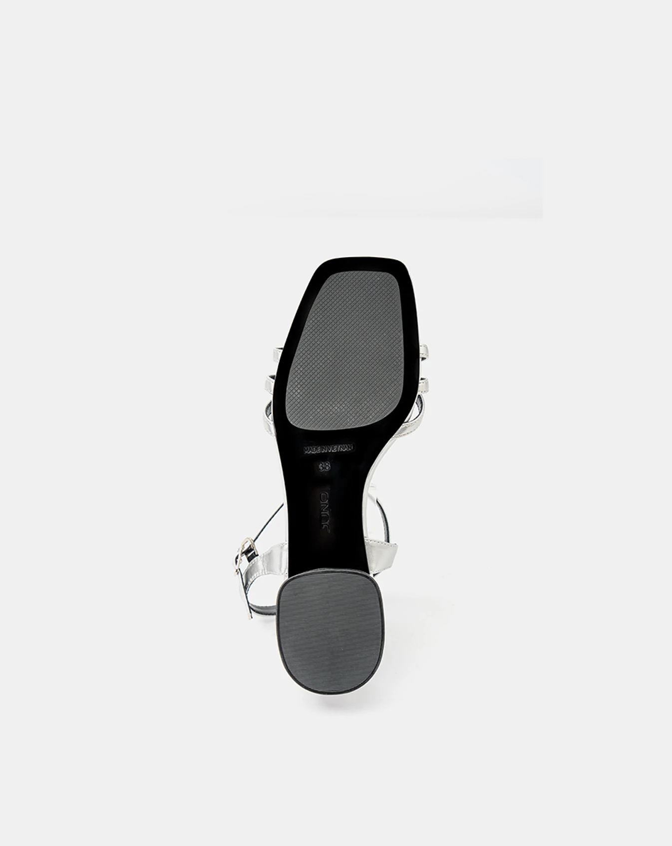 Giày Sandal Mũi Vuông Quai Cách Điệu - Image 8