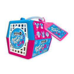 Kẹo đồ chơi lồng cún cảnh Playmore cái 10g