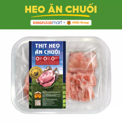 Xương sống heo Heo Ăn Chuối 300g (1 Khay)