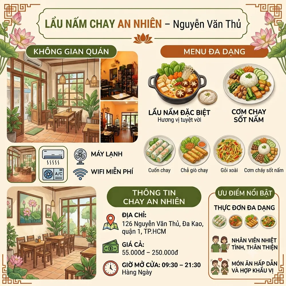 Lẩu Nấm Chay An Nhiên