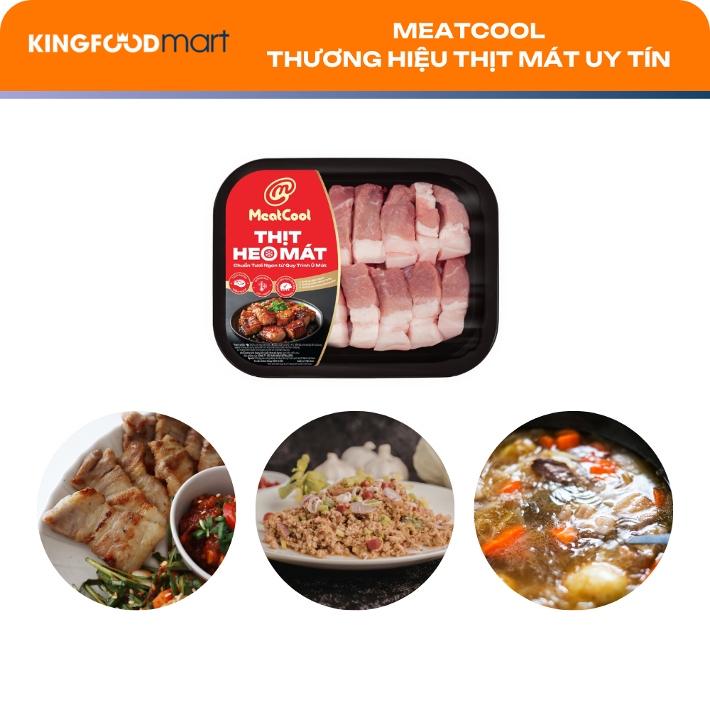 MeatCool ghi điểm nhờ định vị rõ ràng, tên gọi dễ nhớ và cảm giác tin cậy. 
