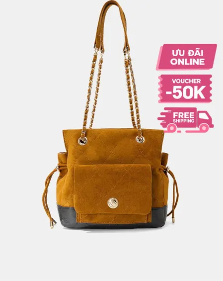 Túi Xách Nhỏ Shoulder Bag Rút Dây Bên Hông
