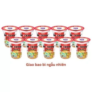 Combo 10 ly mì Modern Acecook lẩu thái tôm 67g