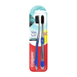 Bàn chải Slim Soft Flex Clean Colgate bộ 2 cây (1 Bộ)