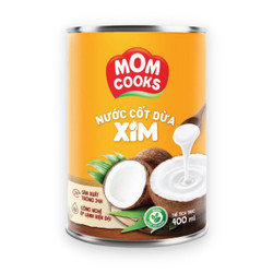 Nước cốt dừa xim Mom Cooks lon 400ml