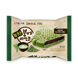 Kem bánh cá trà xanh Binggrae gói 150ml (1 Cây)