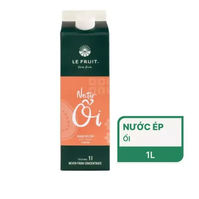 Nước ép ổi Le Fruit hộp 1L