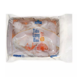 Tiểu long bao nhân tôm trứng muối Pati gói 180g (1 Gói)